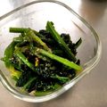 ❁りば❁'s cooksnap of when they made ほうれん草のごま和え 黄金比.