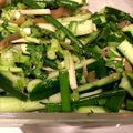 黒めんぼう's cooksnap of when they made ザーサイねぎ胡瓜☆簡単おつまみ.