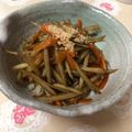 クックD7YYU4☆'s cooksnap of when they made 便秘解消！簡単作り置き！きんぴらごぼう.