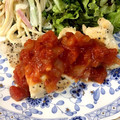 てついく's cooksnap of when they made メカジキのトマトソース.