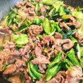 クックＦ8ＪＷ40☆'s cooksnap of when they made 牛肉とキャベツと長ネギのみそダレ炒め.