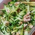 やわり's cooksnap of when they made 簡単☆ツナキュウリ.