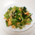 ポニーリボン's cooksnap of when they made 簡単！小松菜×卵炒め.