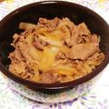 あや3069's cooksnap of when they made 割下の残りでお手軽牛丼☆.