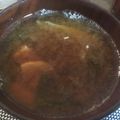ごり23's cooksnap of when they made SPAMの味噌汁♪.
