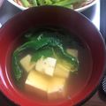 とよすみもも♪'s cooksnap of when they made 初めてでも簡単♪基本のお吸い物.