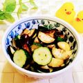 ももちゃんのれしぴ's cooksnap of when they made ❇なすときゅうりの漬物♪❇.