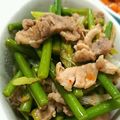 ◯usa◯'s cooksnap of when they made 豚バラのスイチリガーリックぽん酢♥.