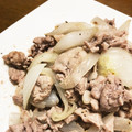 菜つ実☆ミ's cooksnap of when they made 簡単！豚こまネギ塩炒め.