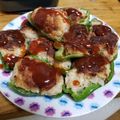 あなな✧'s cooksnap of when they made ピーマンの肉詰め.