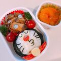 じゅんＰＯＫＯ's cooksnap of when they made ドラえもん☆先生ありがとうのキャラ弁❤.