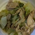 ハチロペ55's cooksnap of when they made 簡単 豚肉のすきやき風.