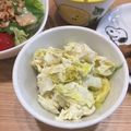 ポメちょん's cooksnap of when they made レンジで☆白菜のゴママヨサラダ.