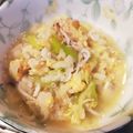 ステマム子♡♡'s cooksnap of when they made 胃にやさしい☆しらす☆ねぎ☆卵のおかゆ.