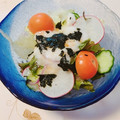 yesmama's cooksnap of when they made レタスとナガイモのさっぱりサラダ.