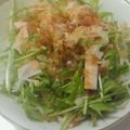 のじまさん's cooksnap of when they made 水菜と大根のシャキシャキサラダ☆ご馳走風.