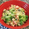 tikariri's cooksnap of when they made カニカマレタスチャーハン.