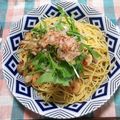 家に猫がいます's cooksnap of when they made 簡単！シーフードミックス☆めんつゆパスタ.