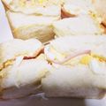 ゆり＆なお's cooksnap of when they made ダブルソフトでハム卵サンドイッチ.