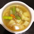 ♡mio1216♡'s cooksnap of when they made アスパラガスの具だくさんスープ.