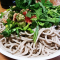 かなぶん勉強中's cooksnap of when they made ツナつゆで旨！オクラと海苔の梅わさび蕎麦.