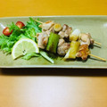 yuryさん's cooksnap of when they made お酒がススム♡焼きとり二種盛り♪.