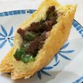 おかぁ50's cooksnap of when they made 簡単美味・パラパラハンバーグのレタス包み.