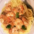 くるちょん7193's cooksnap of when they made トマトとエビとツナの冷製パスタ.