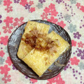 ぽぽきゅ's cooksnap of when they made 簡単おつまみ☆焼き油揚げには生姜しょうゆ.
