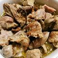 takanana7's cooksnap of when they made 砂肝と鶏レバーのコンフィ.