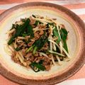 Miporin☆15's cooksnap of when they made やみつき！ひき肉ともやしのピリ辛炒め.