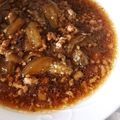 ellyblossom's cooksnap of when they made 茄子のそぼろ煮.