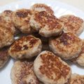 ★smiling★'s cooksnap of when they made 【離乳食後期〜】簡単！お弁当に◎鮪つくね.