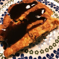 ゆーとかーのママ's cooksnap of when they made 超簡単！生姜焼きリメイクお好み焼き風！.