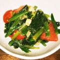 ゆちこた♡'s cooksnap of when they made トマトとほうれん草のイタリアンサラダ.