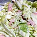 あすあきままん's cooksnap of when they made レタスとハムだけ！ざっくりサラダ.