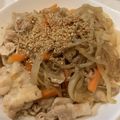 虎蓮坊's cooksnap of when they made 糸こんと豚バラの甘辛煮！.