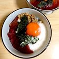 ちょこまかくまこ's cooksnap of when they made とろとろ♫　マグロ丼♫.