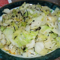 Yount's cooksnap of when they made 簡単！わかめとキャベツの炒め物.