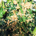 miik＊cook's cooksnap of when they made ゴマたっぷり♪ほうれん草の胡麻和え.