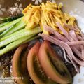 NAGANO久留米's cooksnap of when they made ダイエット♪冷やし中華風春雨サラダ.