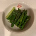 ☆hironon☆'s cooksnap of when they made 簡単美味しい！アスパラの香り白だし漬け.