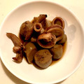 ｙｏｕ５'s cooksnap of when they made 田舎ご飯♡里芋といかの煮付け(ó㉨ò♥).