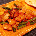 ﾘ´･ω･ｺ's cooksnap of when they made ニンニクの芽と豚肉のオイスターソース炒め.