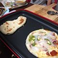 Megurume's cooksnap of when they made 魚焼きグリルで☆もちもちマルゲリータピザ.