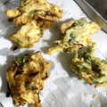 Qootaso's cooksnap of when they made 大根皮と大葉のかきあげ.