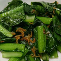 あると⭐りおサン's cooksnap of when they made 小松菜と干しエビの炒め物.