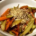クックV4WJS0☆'s cooksnap of when they made ブロッコリーの茎のきんぴら.