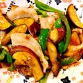 ここまり☆'s cooksnap of when they made 簡単！ナスとピーマンのピリ辛炒め.