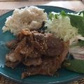 ecobeer's cooksnap of when they made 絶品！基本の生姜焼き.